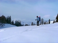 Mit Schneeschuhen auf den Stronachkogel